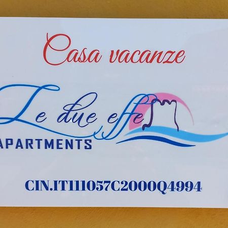 Ferienwohnung Le Due F Portoscuso Exterior foto