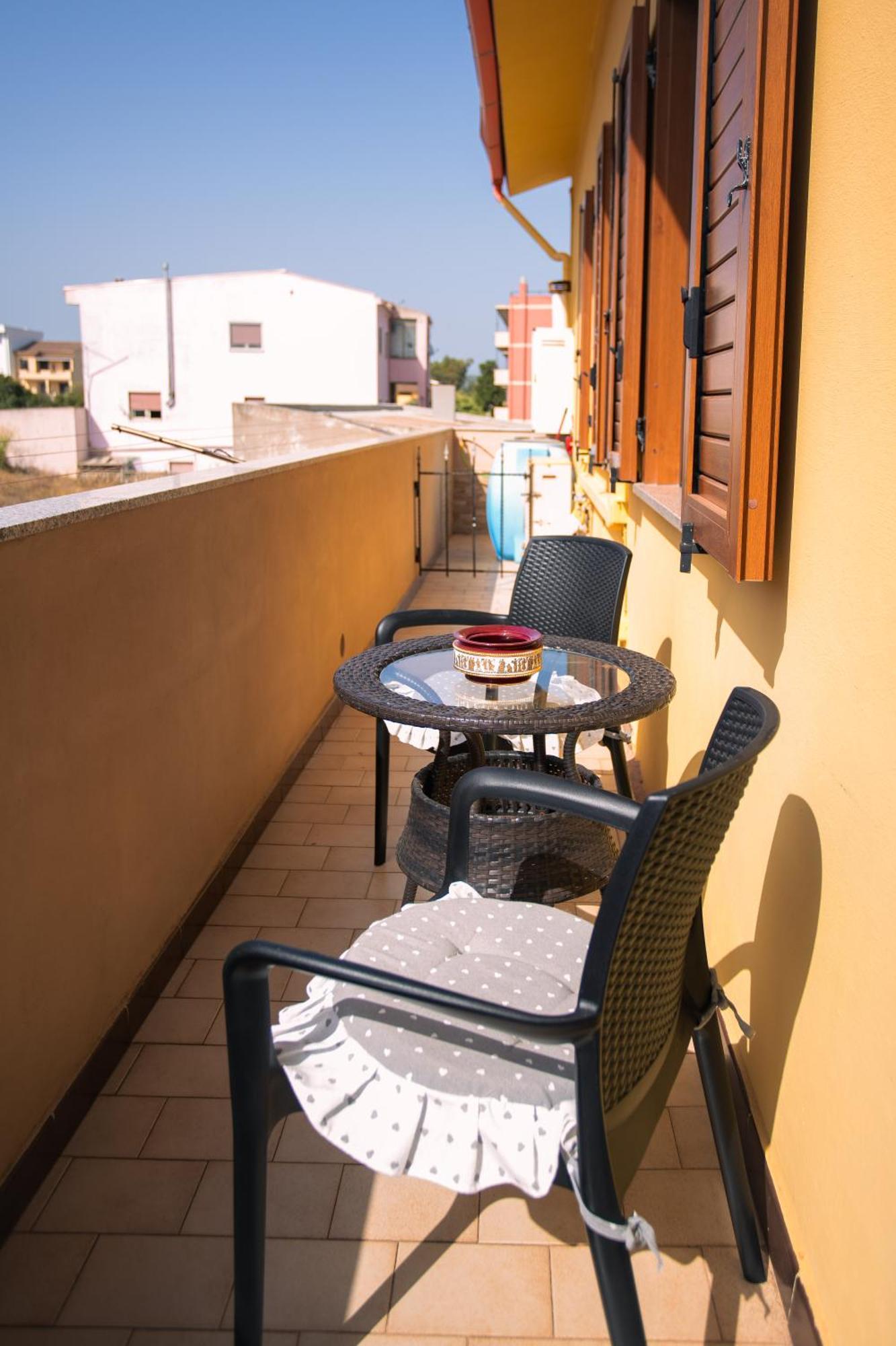 Ferienwohnung Le Due F Portoscuso Exterior foto