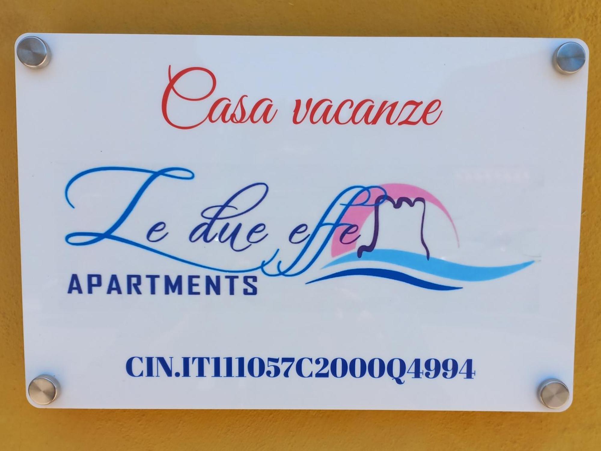Ferienwohnung Le Due F Portoscuso Exterior foto